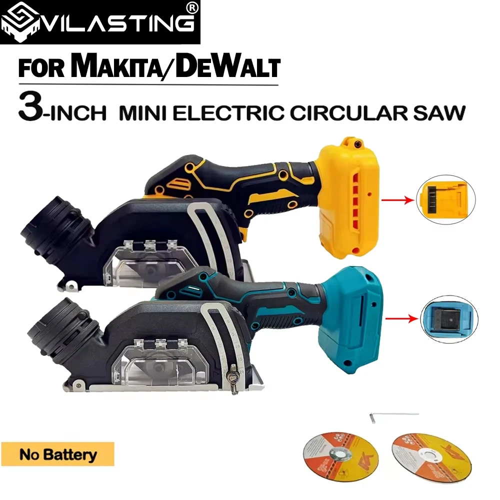 Tile Cutter Electric - VILASTING Mini Angle Grinder Cordless 3IN
