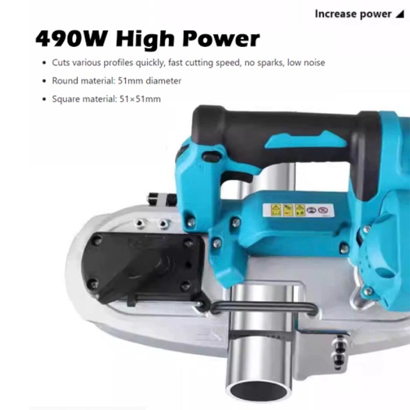 Power Tools Portable - 490W Portable Brushless Band Saw Wireless