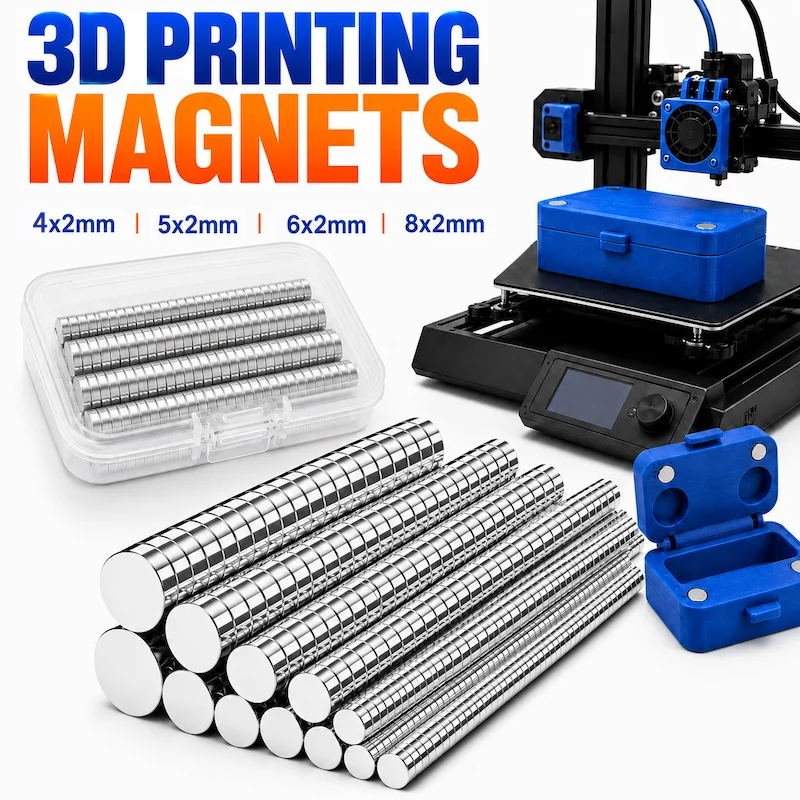 Power Tools For Sale - 120pcs 3D Printing Magnets Set 4
