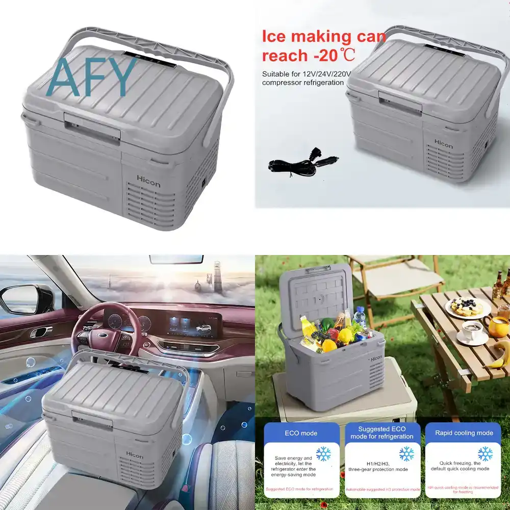 Power Tools Zones - Car Refrigerator for 12V 24V DC