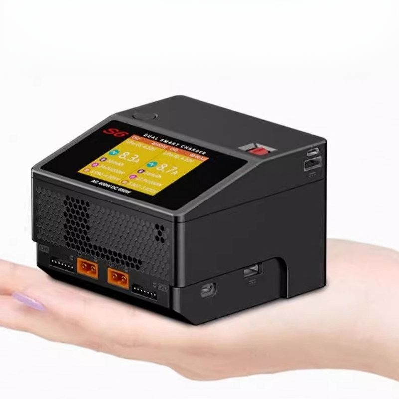 Power Tools English - Intelligent Balance Charger AC/DC Dual 1-6S