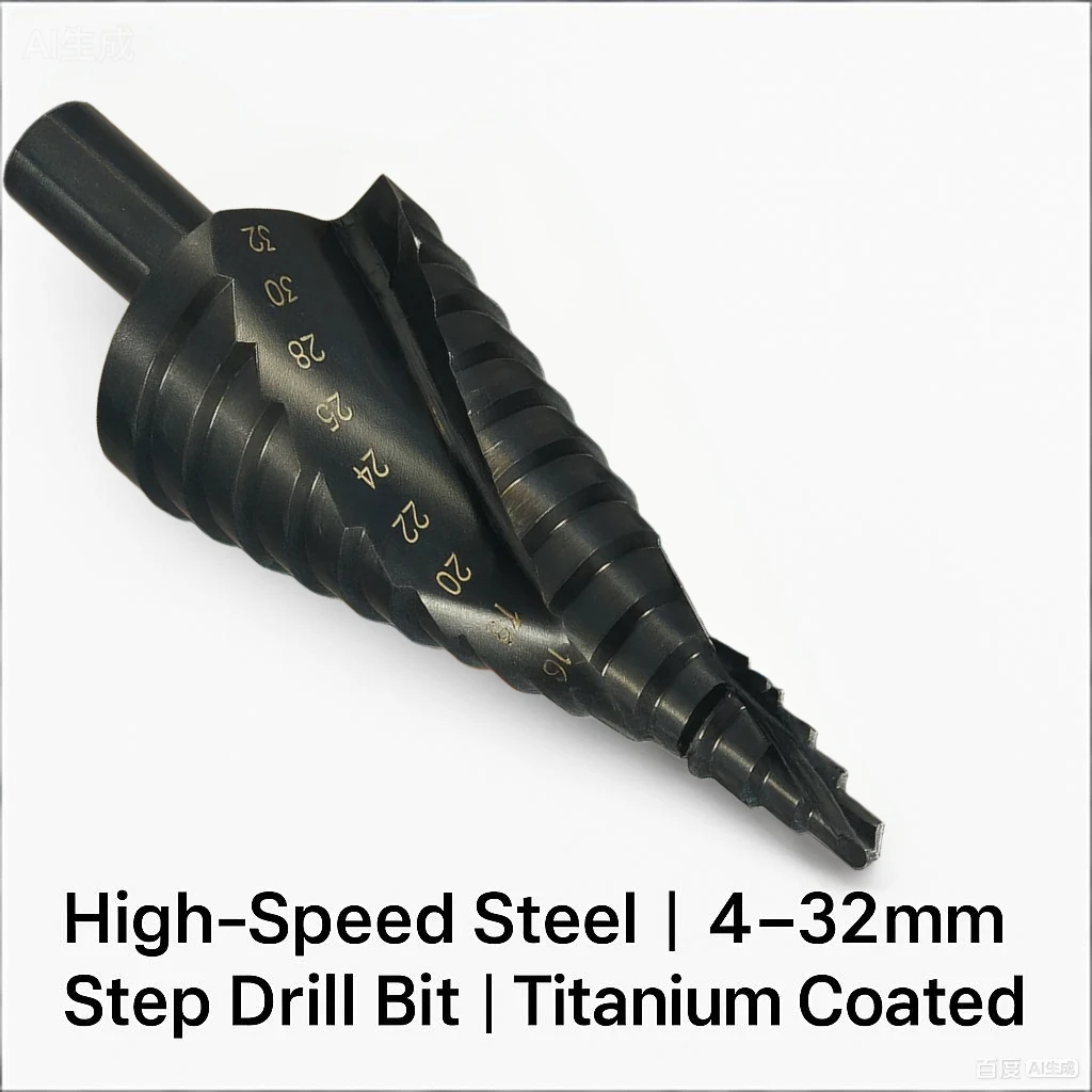 Power Tools Kobalt - HSS Cobalt Step Drill Bit 4-32mm