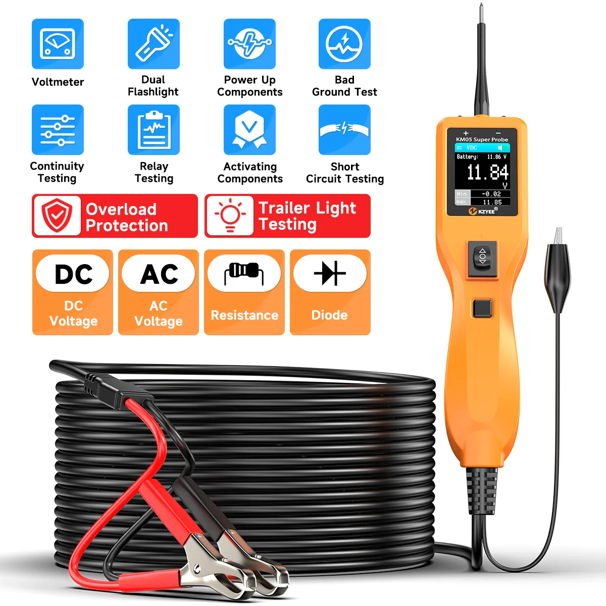 Car Circuit Probe Kit Circuit  - Power Tools In Automotive 评论和价格