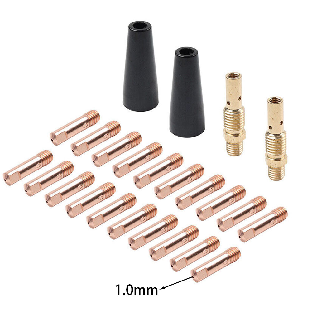 24pcs Nozzle Set Flux Core Noz - Power Tools For Construction Work 评论和价格