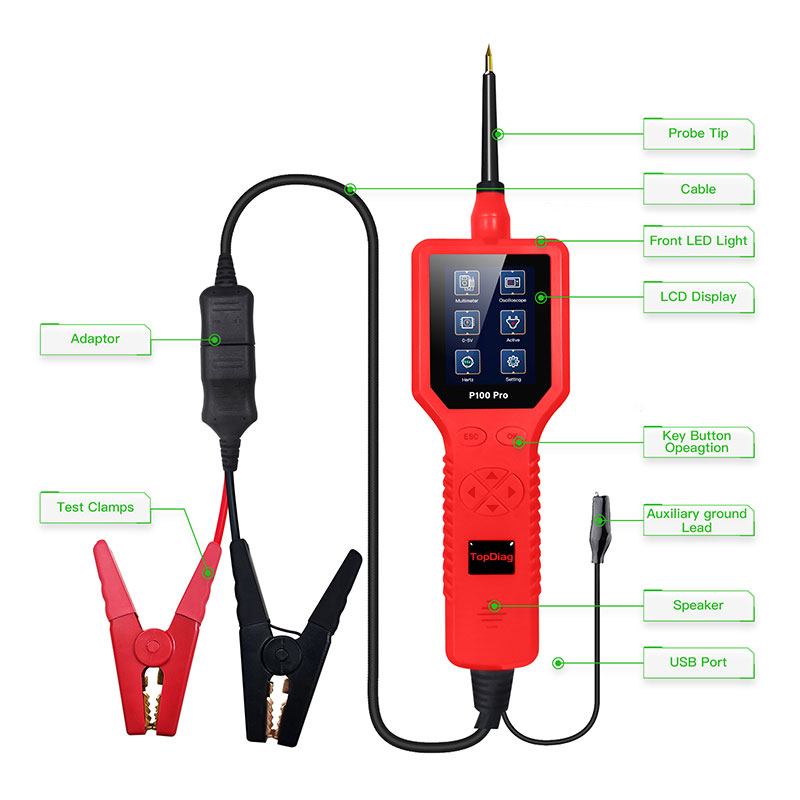 Newest Topdiag Power Probe P10 - Power Tools In Automotive 评论和价格