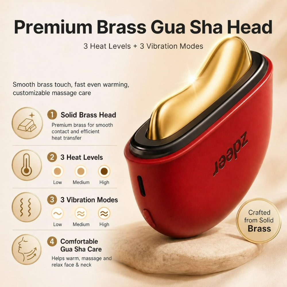 1Set Electric Heated Gua Sha F - Power Tools Red 评论和价格
