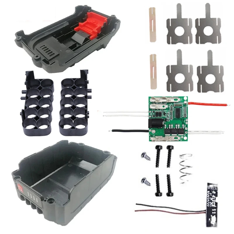 18V Power Tools Battery Case w - Power Toolbox 评论和价格