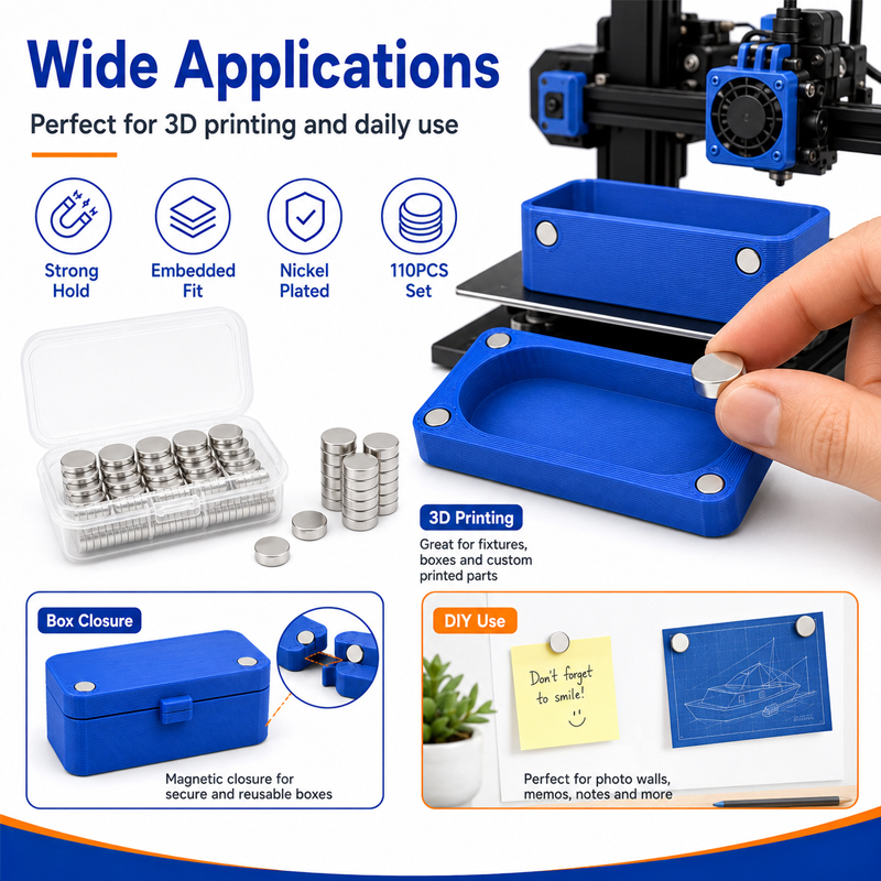 120pcs 3D Printing Magnets Set - Power Tools For Sale 评论和价格