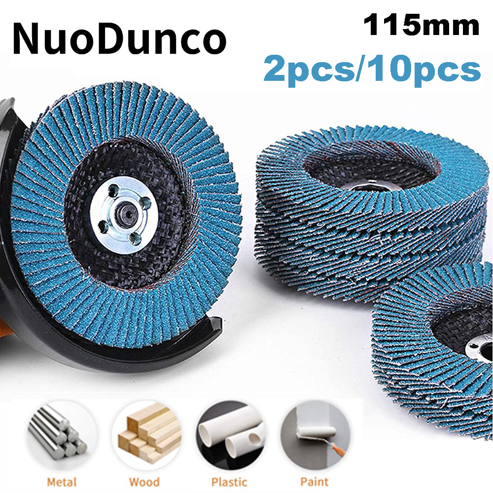 2/10pcs 4.5 Inch Flap Discs  1 - Angle Grinder 4.5 评论和价格