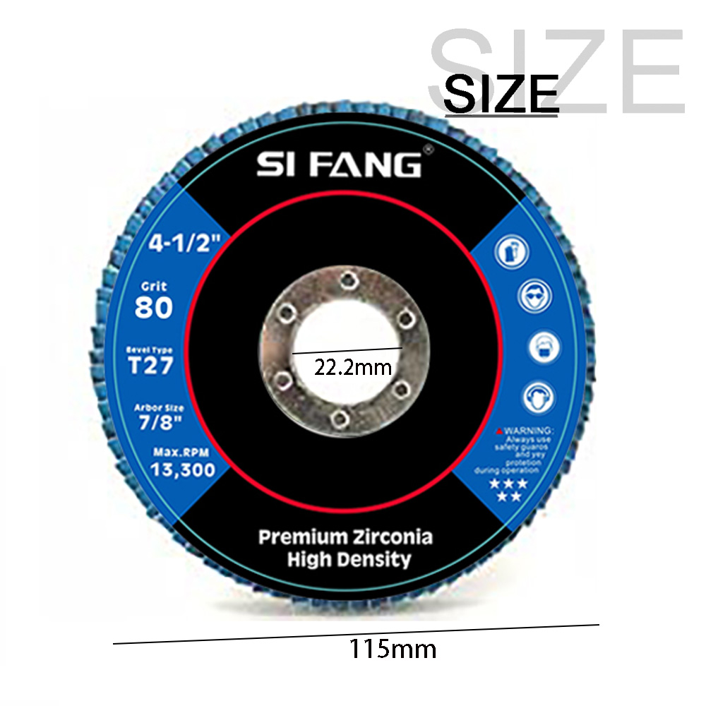 2/10pcs 4.5 Inch Flap Discs  1 - Angle Grinder 4.5 评论和价格