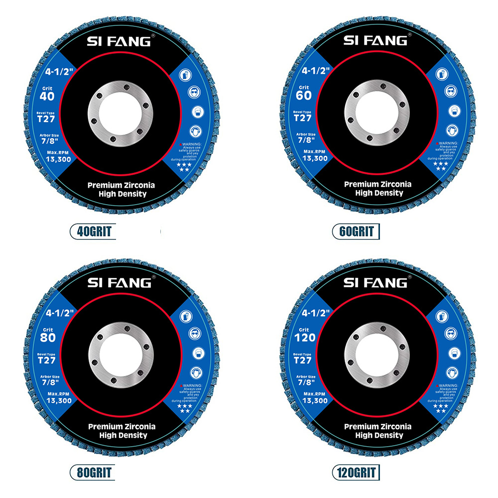 2/10pcs 4.5 Inch Flap Discs  1 - Angle Grinder 4.5 评论和价格