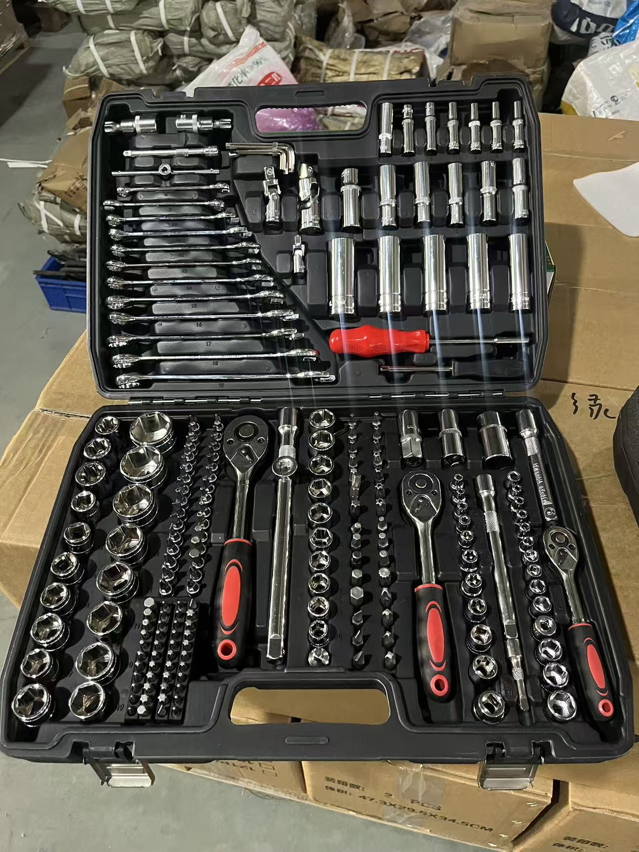 216-Piece DIY Auto Repair Tool - Kit Power Tools 评论和价格