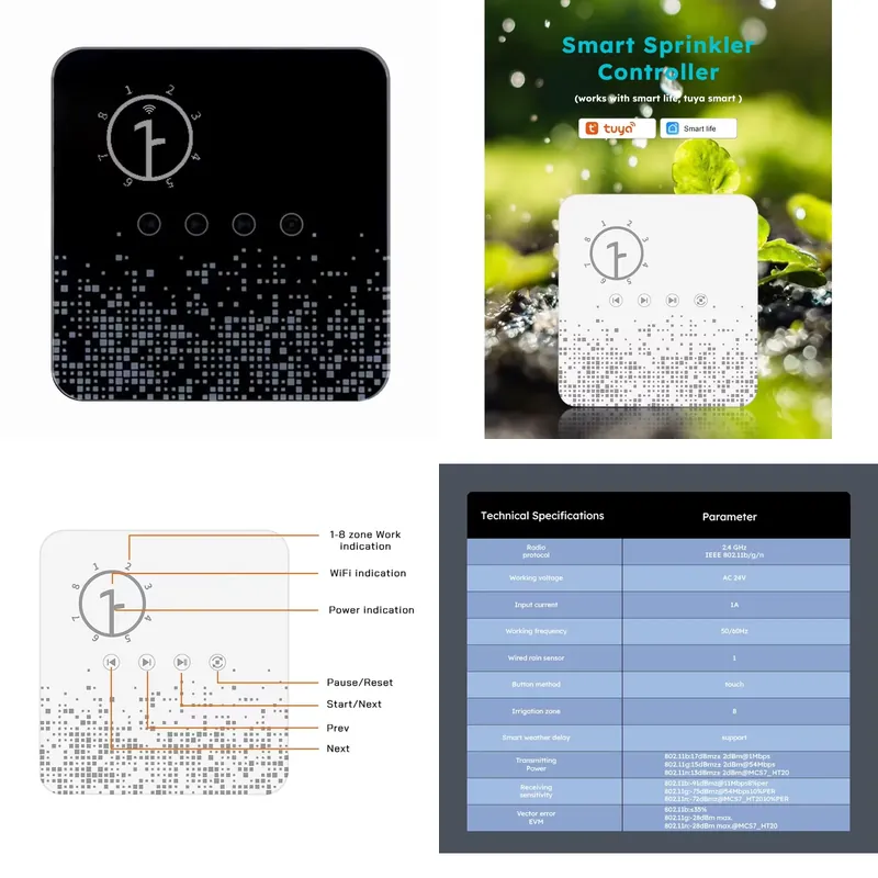 Smart WiFi Garden Irrigation S - Power Tools Zones 评论和价格