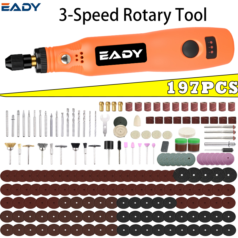 USB Cordless Rotary Tool Kit – - Kit Power Tools 评论和价格