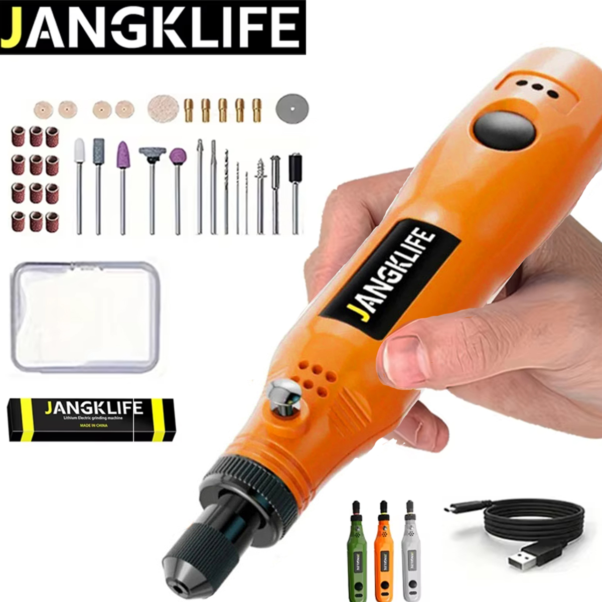 JANGKLIFE USB Cordless Rotary  - Power Tools Ingco 评论和价格