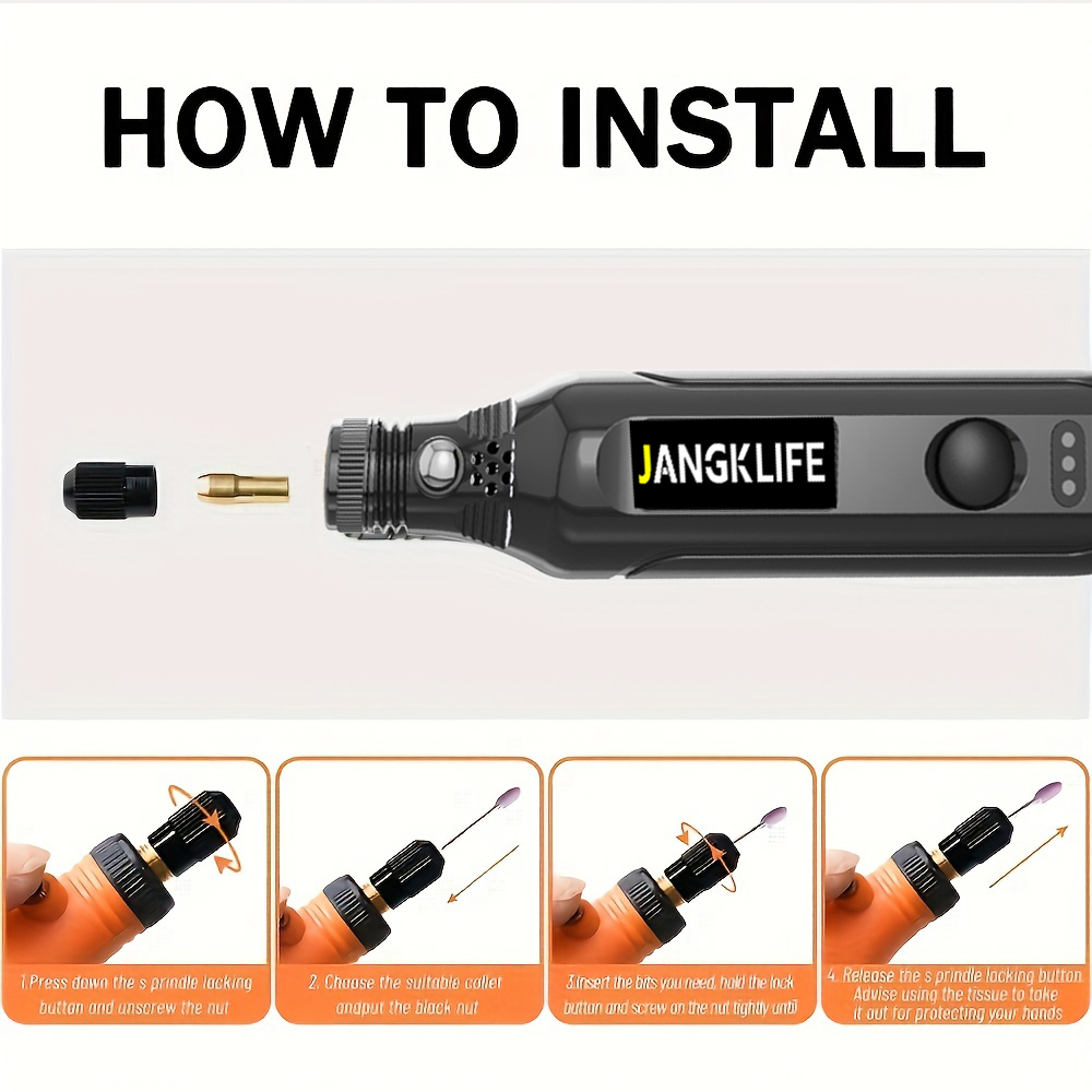 JANGKLIFE USB Cordless Rotary  - Power Tools Ingco 评论和价格