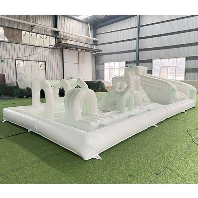 White inflatable water enterta - Power Tools Rental 评论和价格
