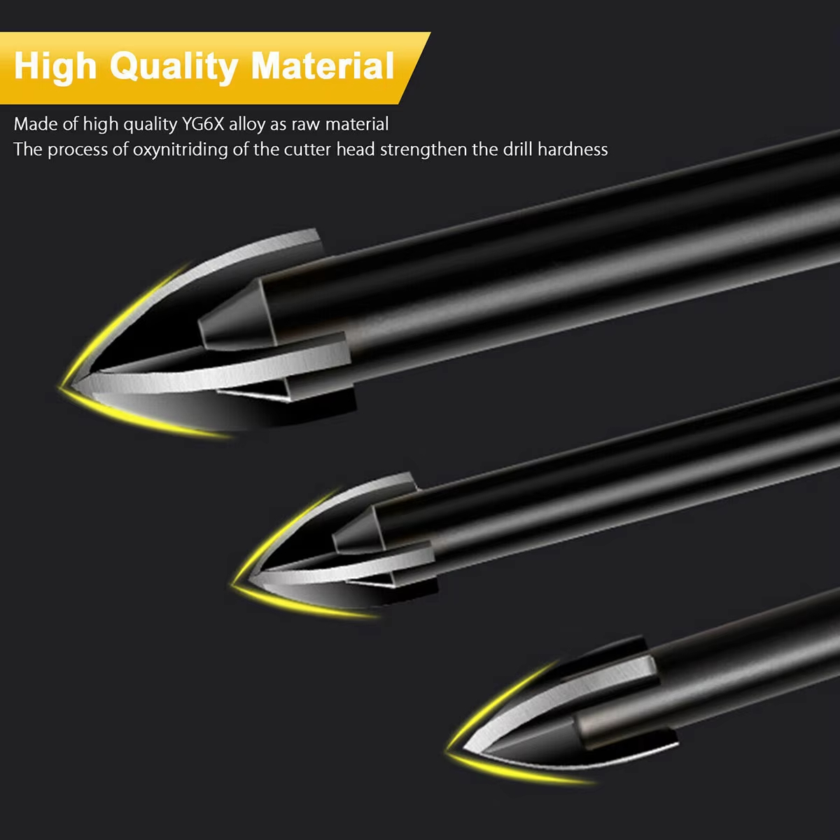 6mm Cross Hex Drill Bit For Ti - Power Tools Kobalt 评论和价格
