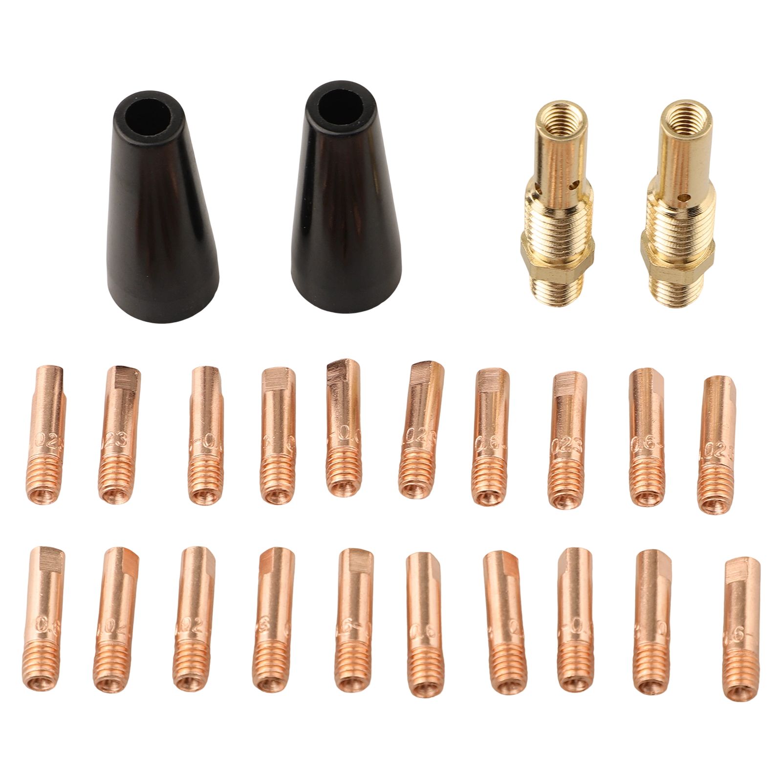 24pcs Nozzle Set Flux Core Noz - Power Tools For Construction Work 评论和价格
