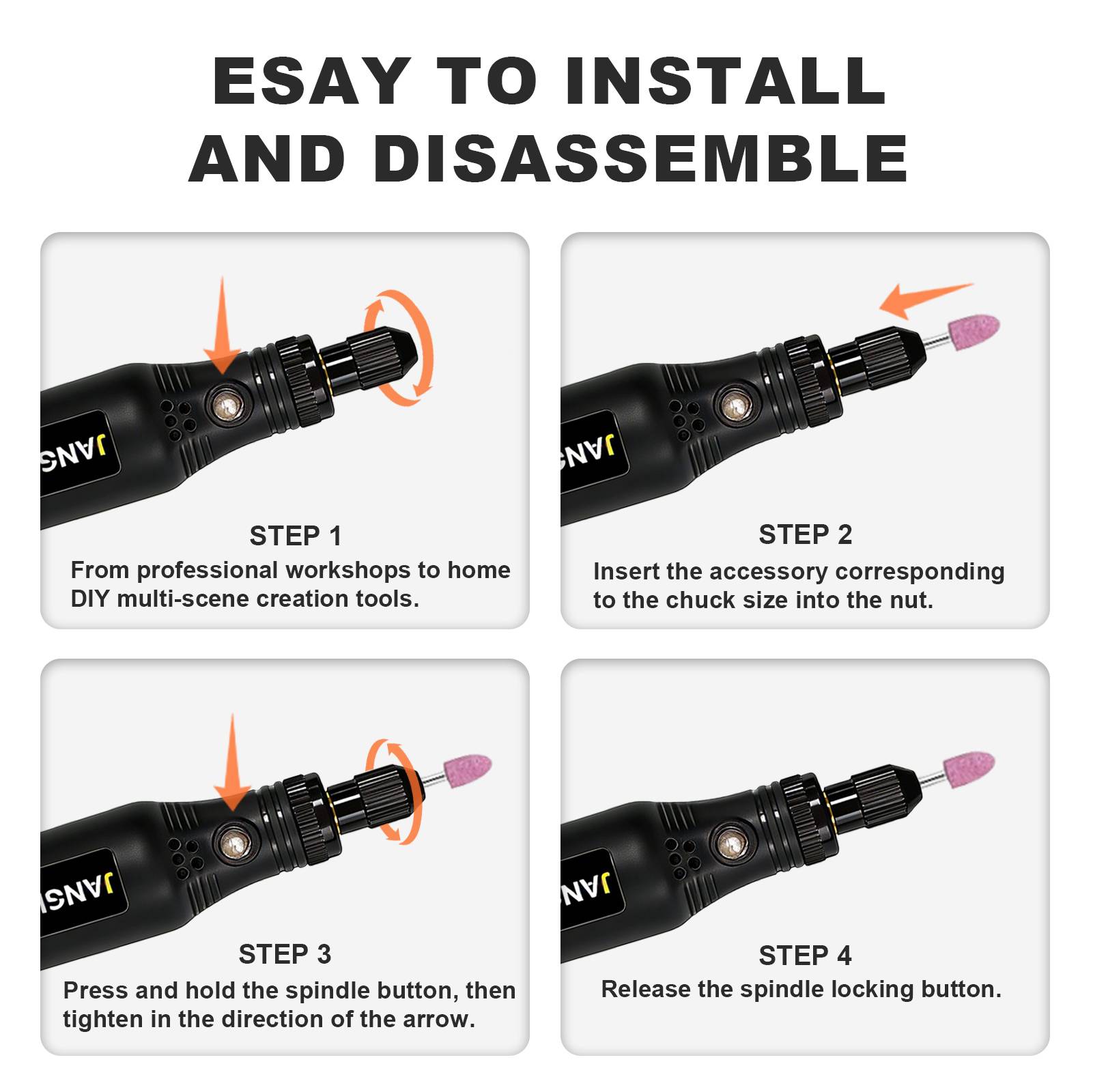 JANGKLIFE USB Cordless Rotary  - Power Tools Ingco 评论和价格