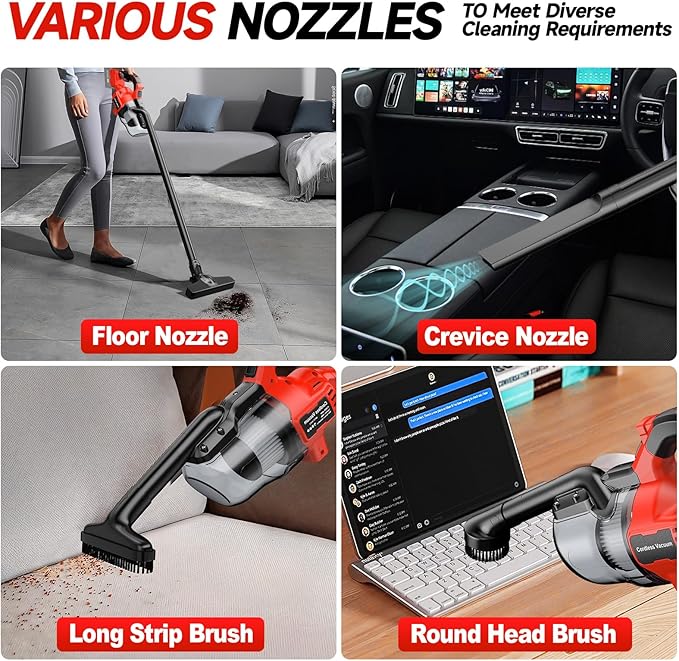 16000pa Cordless Electric Vacu - Vacuum Cleaner Power Tools 评论和价格