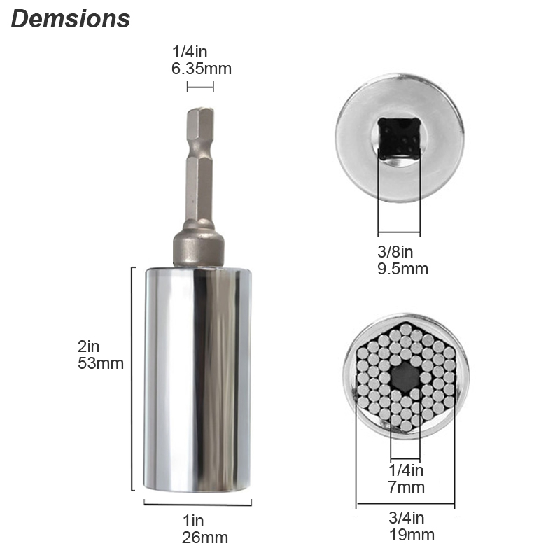 Universal Socket Wrench Head S - Power Tools For Sale 评论和价格