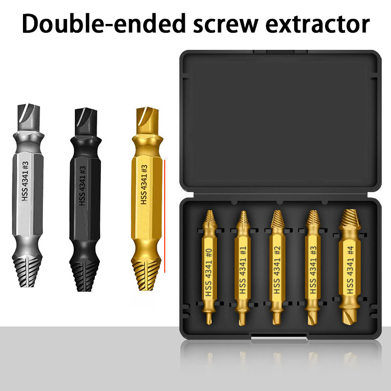 Damaged Screw Extractor Set HS - Power Tools Kobalt 评论和价格