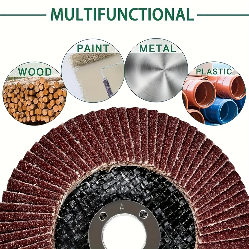 6Pcs Zirconia Abrasive Flap Di - Angle Grinder 4.5 评论和价格