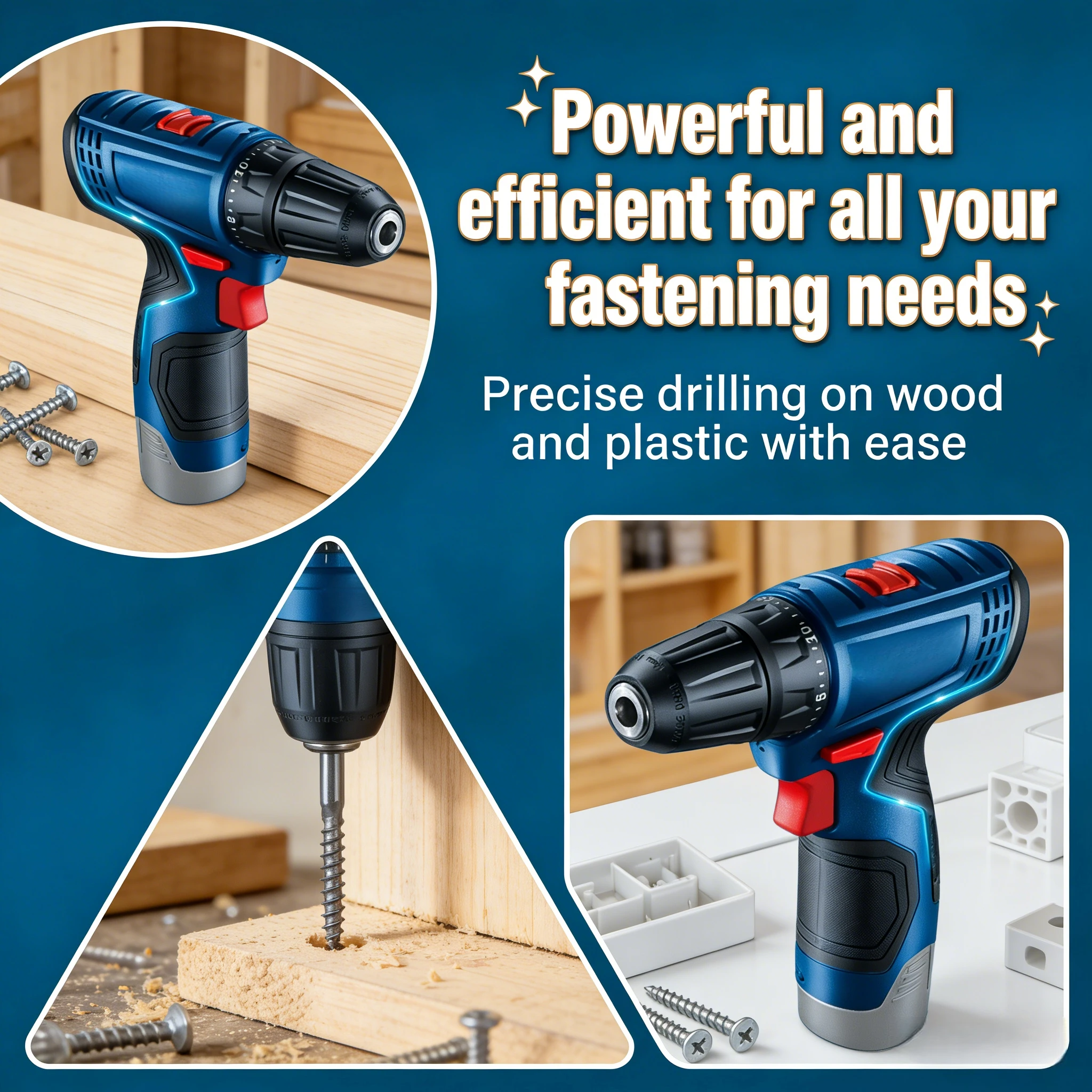 Bosch Electric Drill GSR 120-L - Kit Power Tools 评论和价格