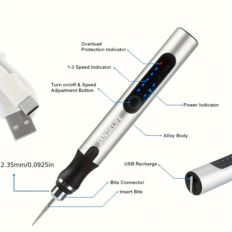 JANGKLIFE USB Cordless Rotary  - Power Tools Ingco 评论和价格