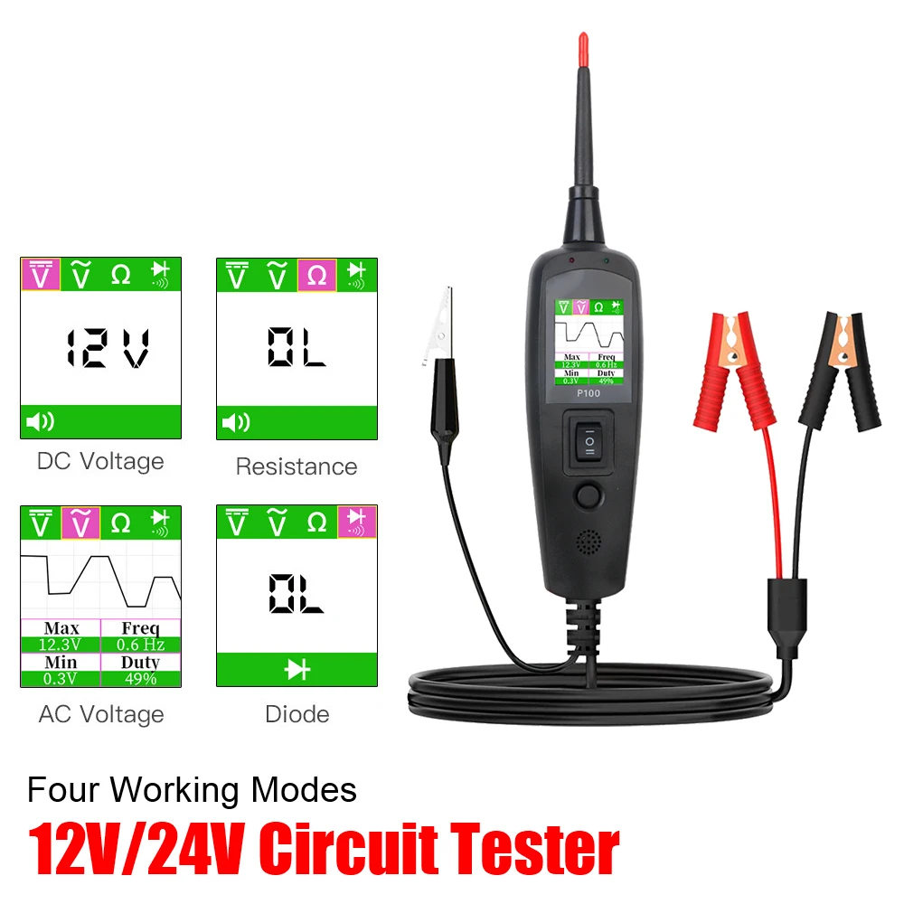 P100 Automotive Circuit Tester - Kit Power Tools 评论和价格