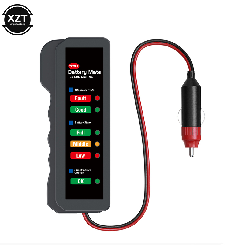 Car Battery Tester 6 LED Displ - Power Tools In Automotive 评论和价格