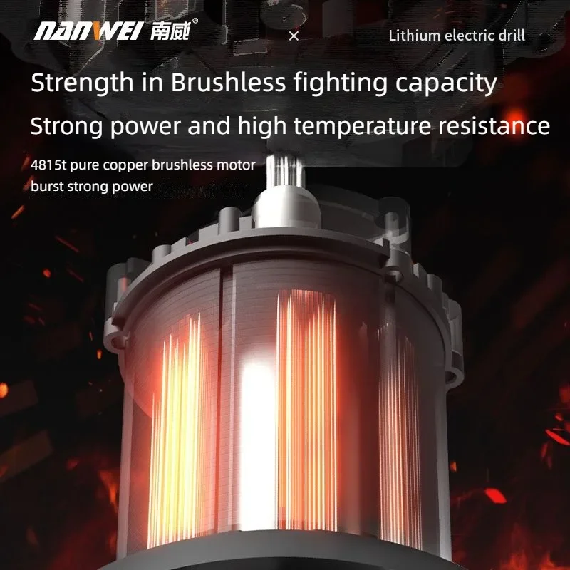 NANWEI Brushless Electric Dril - Power Tools Ingco 评论和价格