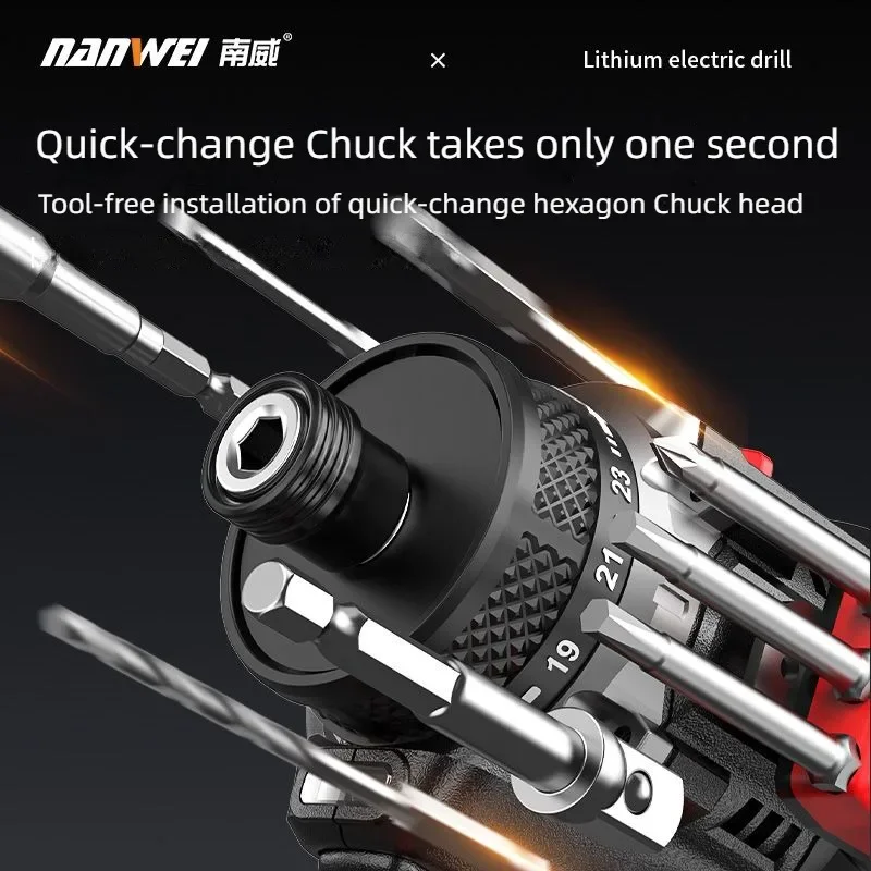 NANWEI Brushless Electric Dril - Power Tools Ingco 评论和价格