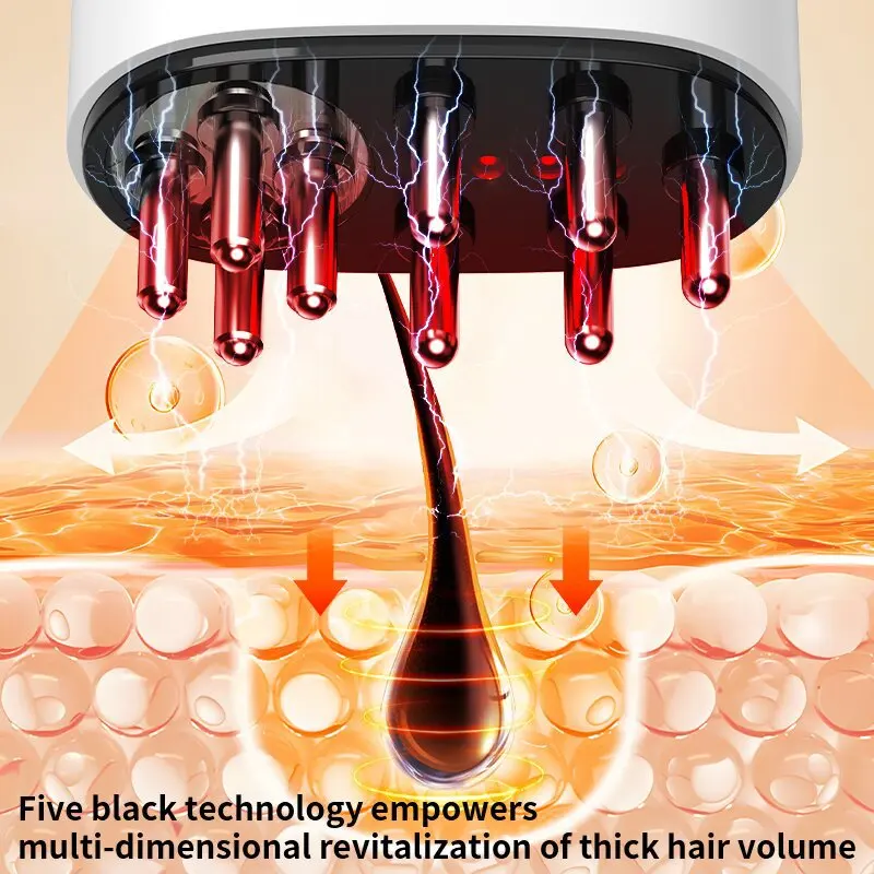 Electric Head Scalp Massager R - Power Tools Red 评论和价格