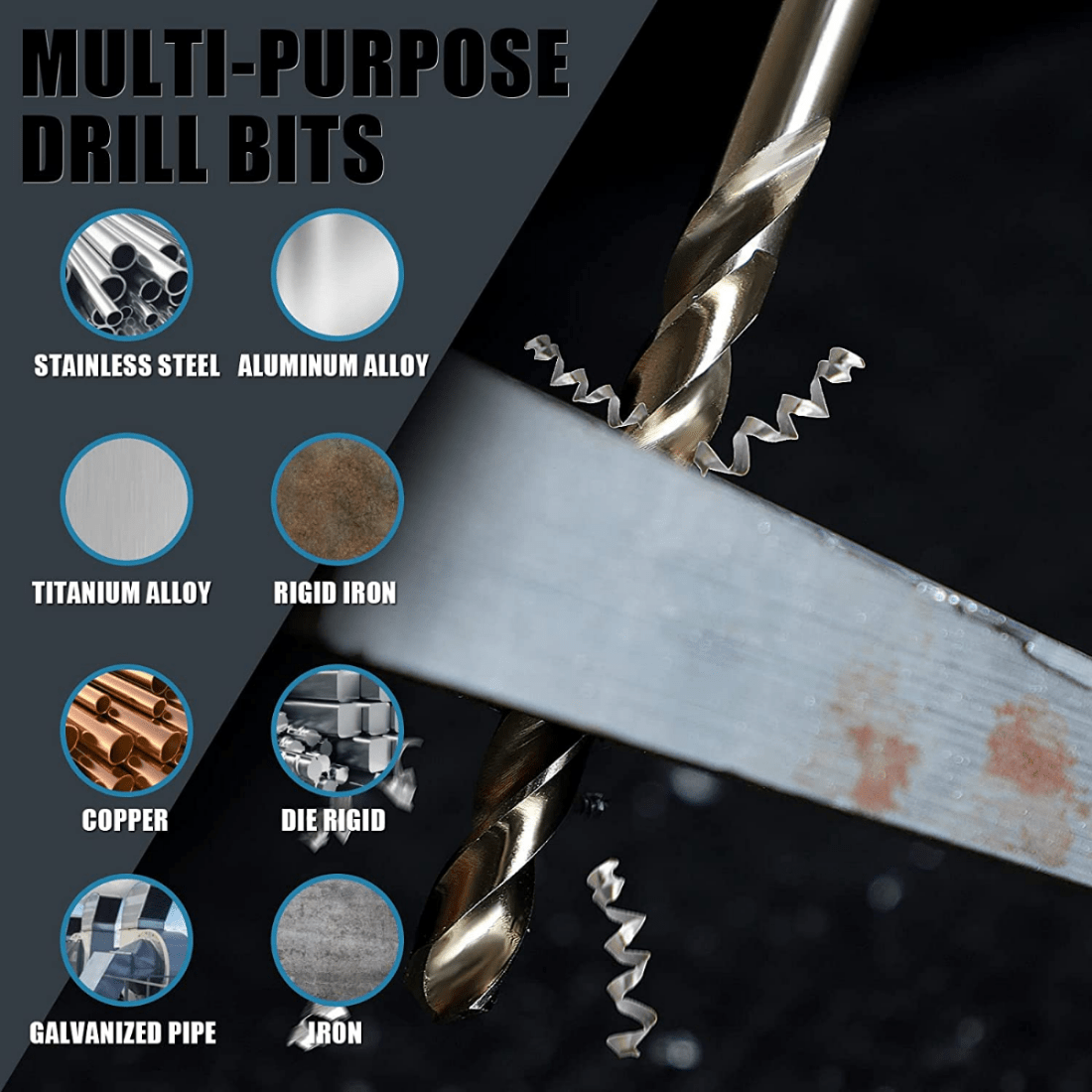 M35 5% Cobalt Metric Drill Bit - Power Tools Kobalt 评论和价格